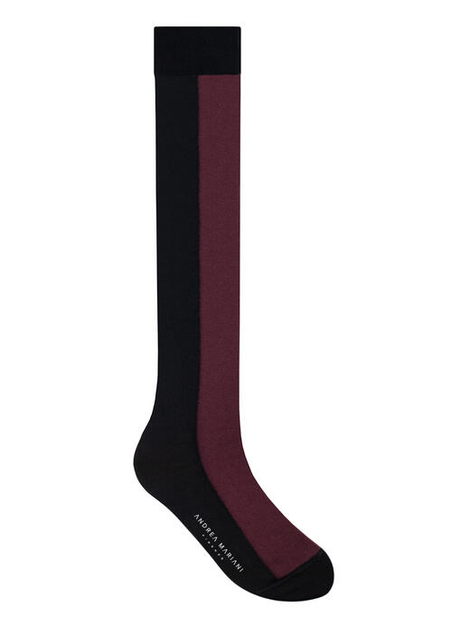 calzini-lunghi-vertical-color-nero--bordeaux